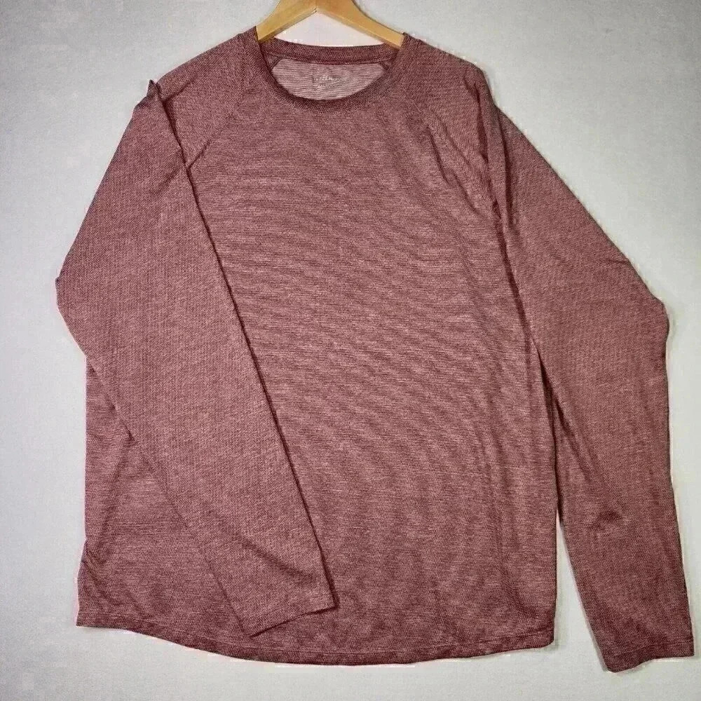 BCG Men's Long Sleeve Shirt 2XL Lightweight 100% Polyester RN#098223 Activewear - Picture 4 of 16